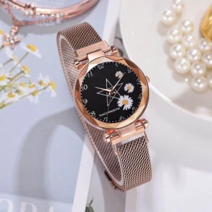 Jam Kasual Naviforce 5038L Kulit Leather Original Watch