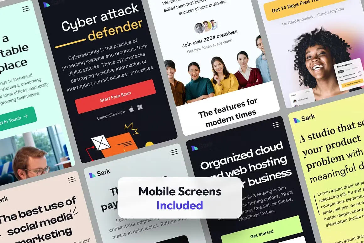 Landing Page UI Kit - Image 6